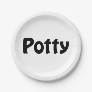 Potty Pappteller