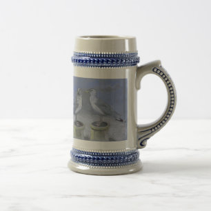 Potty Seagulls Stein  Bierglas