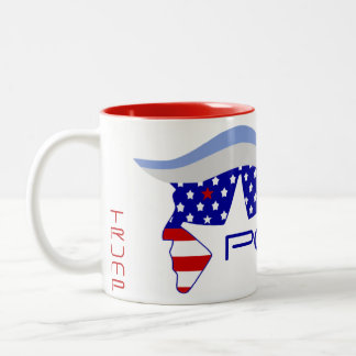POTUS19 Trump 2020 Zwei-Tone-Kaffee-Tasse Zweifarbige Tasse