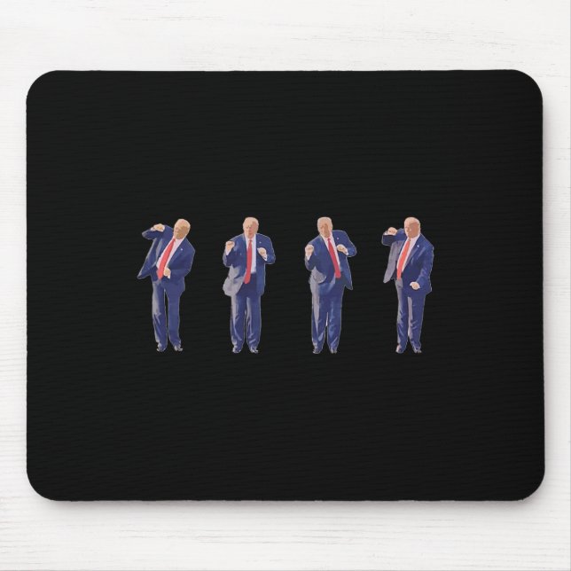 Potus 45 Dance Präsident Donald Trump 47. US-Vorwo Mousepad (Vorne)
