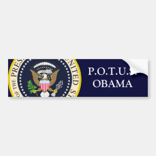 POTUS OBAMA AUTOAUFKLEBER
