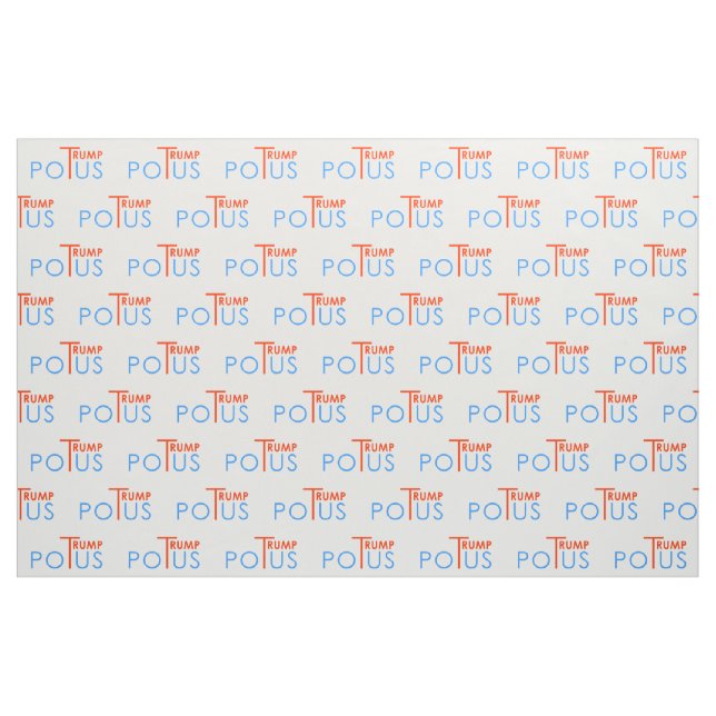 POTUS Trump Stoff (Fat Quarter (45,7 x 55,9 cm))