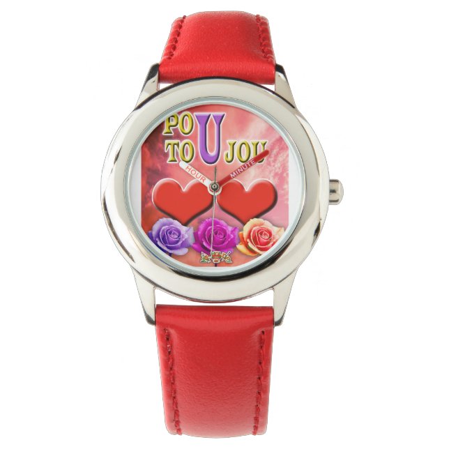 Pou Toujou Armbanduhr (Vorderseite)