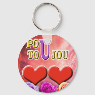 Pou Toujou Schlüsselanhänger