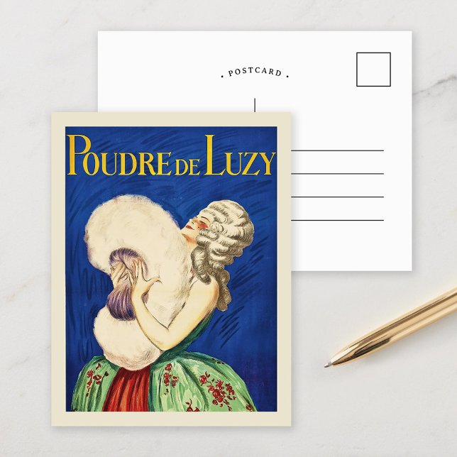 Poudre De Luzy | Leonetto Cappiello Postkarte (Von Creator hochgeladen)