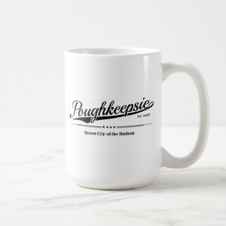Poughkeepsie - Queen City of the Hudson - Black Kaffeetasse