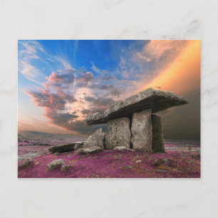 Poulnabrone dolmen, Landkreis Clare, Irland Postkarte