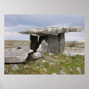 Poulnabrone-Dolmen Poster