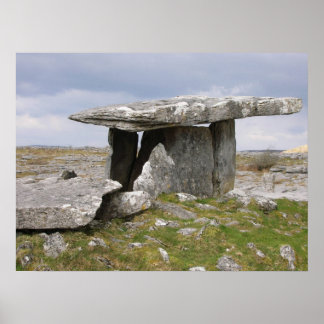 Poulnabrone-Dolmen Poster