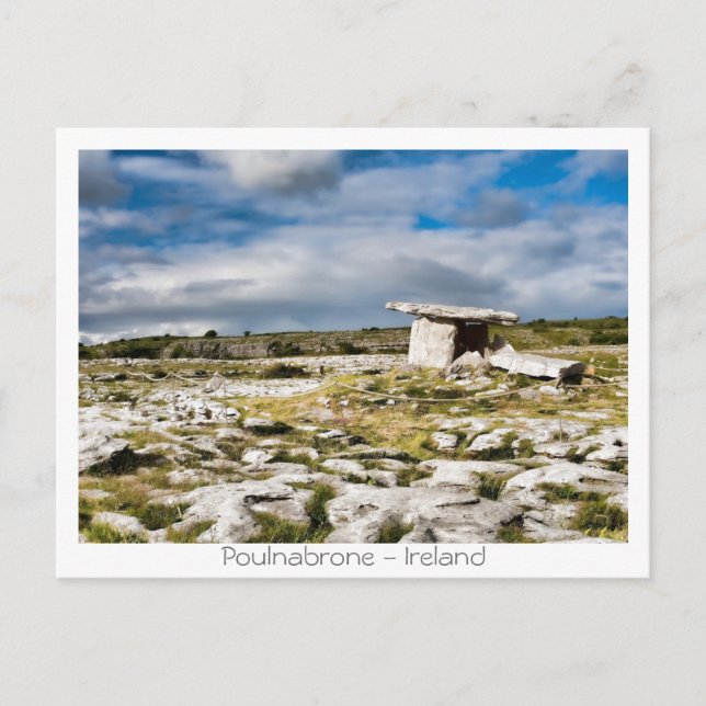 Poulnabrone Postkarte (Vorderseite)