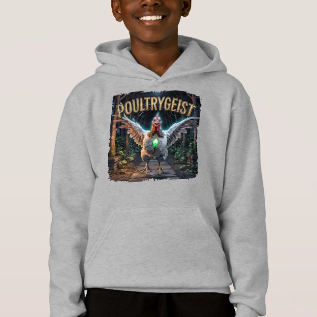 Poultrygeist Fotografy Combo Kreatur Witzig Hoodie (Vorderseite)