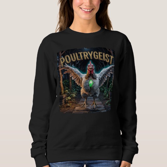 Poultrygeist Fotografy Combo Kreatur Witzig Sweatshirt (Vorderseite)