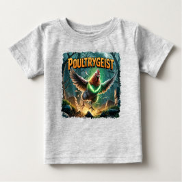 Poultrygeist Illustration Combo Kreatur Witzig Baby T-shirt