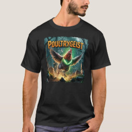 Poultrygeist Illustration Combo Kreatur Witzig T-Shirt