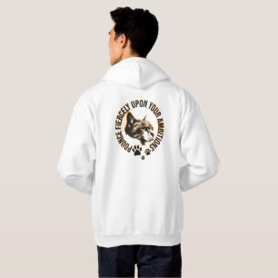 Pounce Sammlung Motivation für Katzen Liebhaber Hoodie