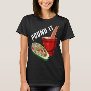 POUND IT Grün würzig Thai Papaya Salad T-SHIRT T K