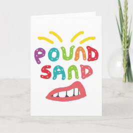 Pound Sand Karte