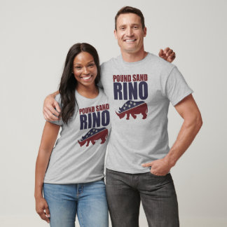 Pound Sand Rino, Politisches Shirt, Maga T-Shirt