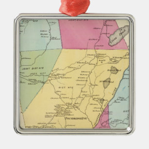 Poundridge, Stadt Ornament Aus Metall