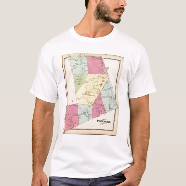Poundridge, Stadt T-Shirt (Vorderseite)