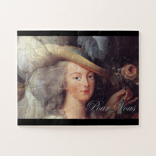 Pour Vous, Marie Antoinette Puzzle (Horizontal)