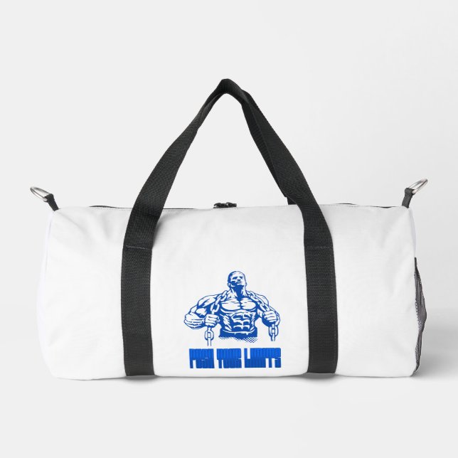 Poussez vos limites - Bodybuilding et déterminatio Duffle Bag (Vorderseite)