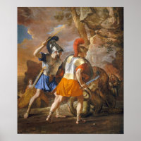 Poussin - Die Unternehmen von Rinaldo