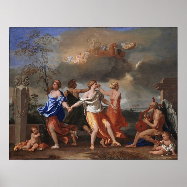 Poussin - ein Tanz zur Musik der Zeit Poster (Vorne)