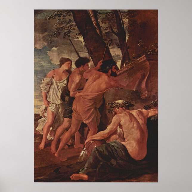 Poussin - et in Arcadia Ego Poster (Vorne)