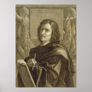 Poussin - Selbstportrait Poster
