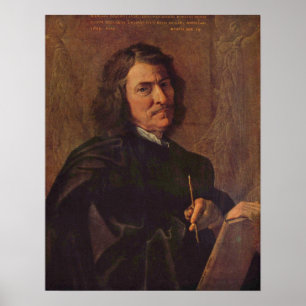 Poussin - Selbstporträt Poster