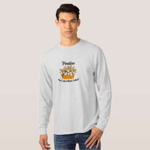 Poutine, der kanadische Salat - Basic Long Sleeve T-Shirt