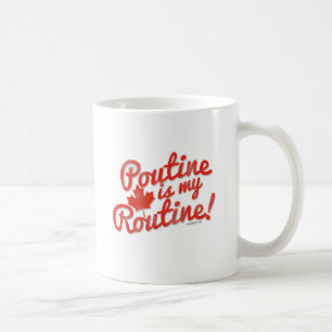 Poutine ist mein Programm Tasse