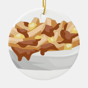 Poutine Keramikornament