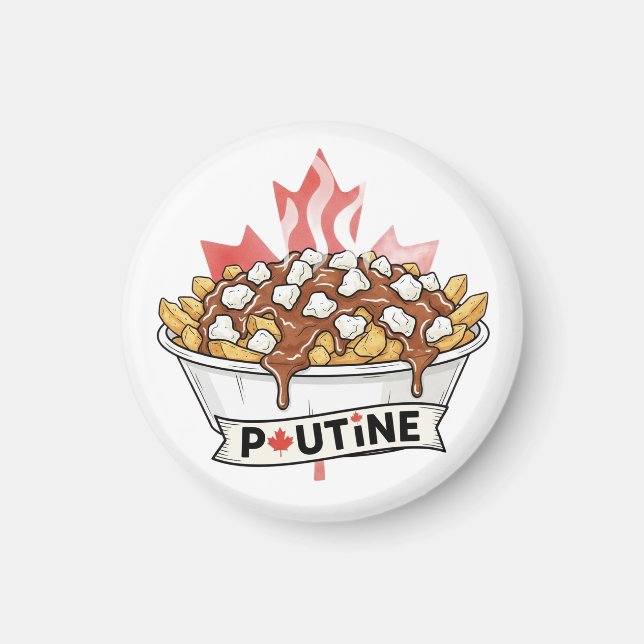 Poutine Magnet (Vorne)