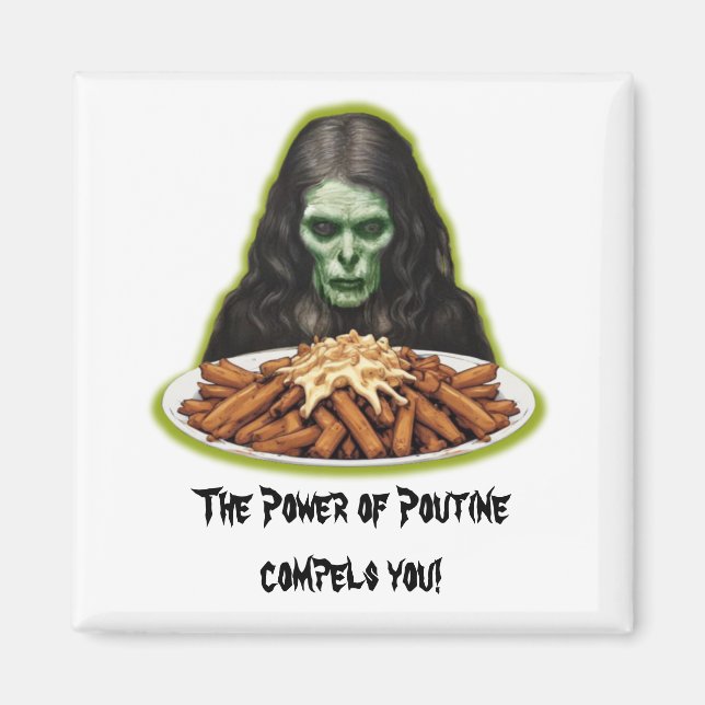 Poutine Power Magnet (Vorne)