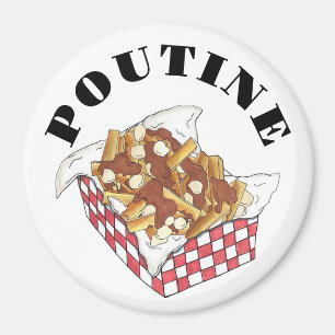 Poutine Quebec Canada Canadian Food French Fries Magnet