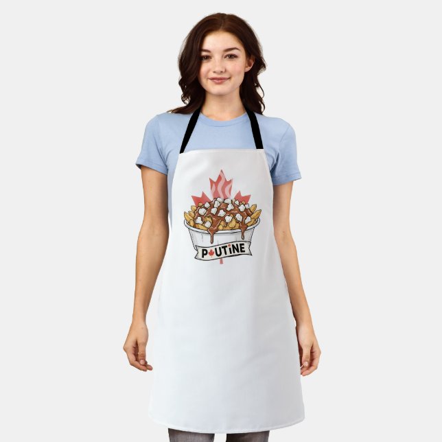 Poutine Schürze (Getragen)