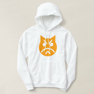 Pouting Emoji Cat Hoodie