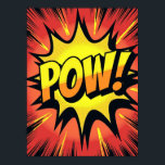 POW! Comic Blast Pop Art Explosionspopster Poster<br><div class="desc">Dieses kühne und elektrisierende "POW!" Comic Blast - Pop Art Explosion Poster bringt den Geist klassischer Comic-Bücher direkt an Ihre Wand. Inspiriert von Vintagen Superhelden-Comic und den dynamischen Visuals der Pop Art-Bewegung, erfasst dieses Poster den Moment des Aufpralls - ein dramatisches POW!, das aus einer zerklüfteten Sternexplosion in lebhaften Gelb,...</div>