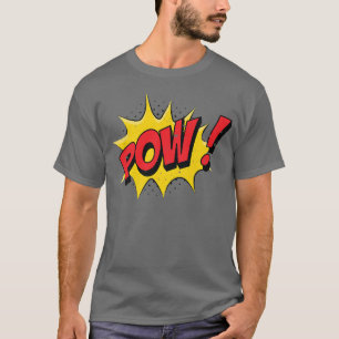 POW Comic Cartoon Funny Pop Art T-Shirt