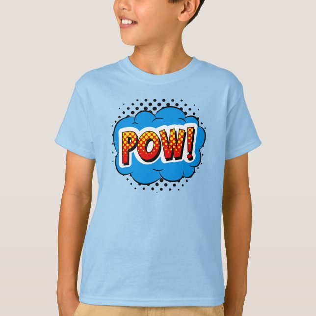 POW! Comic T-Shirt Kids (Vorderseite)