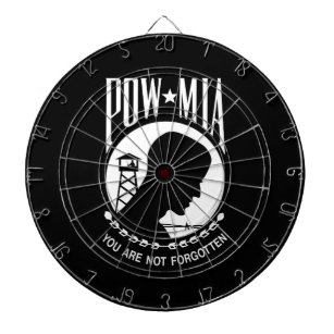 POW MIA: Amerikanische Militärhelden Gefangene des Dartscheibe