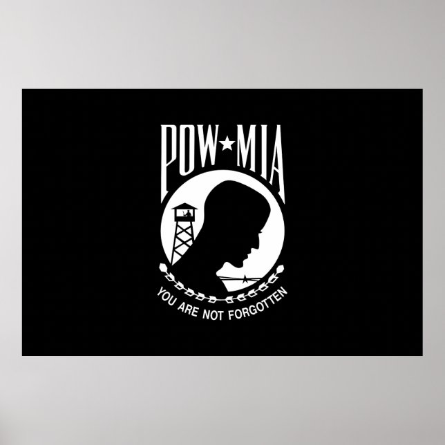 POW MIA: Amerikanische Militärhelden Gefangene des Poster (Vorne)