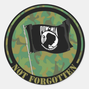 POW MIA Aufkleber