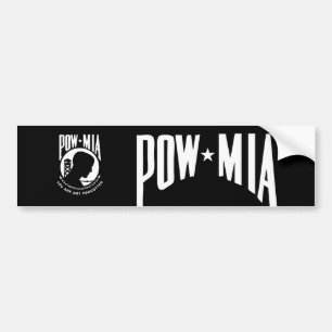 POW MIA AUTOAUFKLEBER