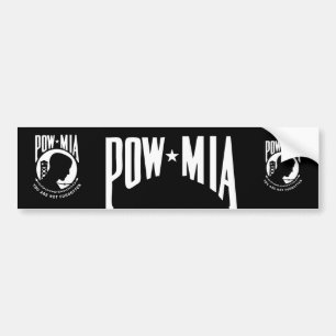 POW MIA AUTOAUFKLEBER