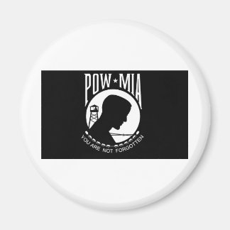 POW+MIA-Flag Magnet
