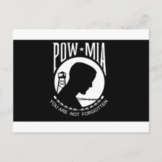 POW+MIA-Flag Postkarte
