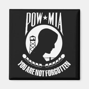 POW-MIA Flagge Magnet